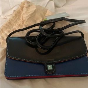 Genuine Learher Black DuDu Bag with carrying case
